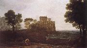 Claude Lorrain Landscape with Psyche outside the Palace of Cupid oil painting reproduction